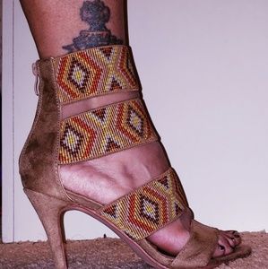 Sexy tribal print shoes